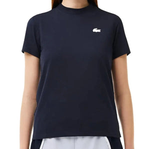 Women's Core Performance Tennis Tee-Apparel-Lacoste-TF9246-B-N1-Tennis Express