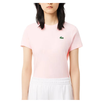 Women's Core Performance Tennis Tee-Apparel-Lacoste-TF9246-S26-T03-Tennis Express