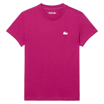 Women's Core Performance Tennis Training Tee,Apparel,Lacoste,,,Tennis Express,TF9246JBD-F26-3