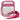 Clear Crossbody Bag Hot Pink-Bags-Mayvak-TG10432-HPK-Tennis Express