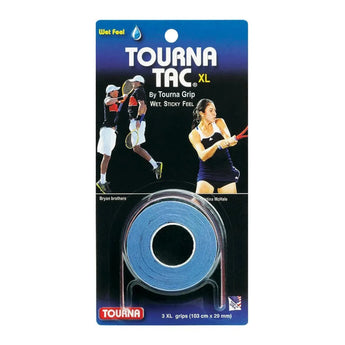 Tac 3 XL Pack Blue-Accessories-Tourna-TG2-XLB-1-Tennis Express