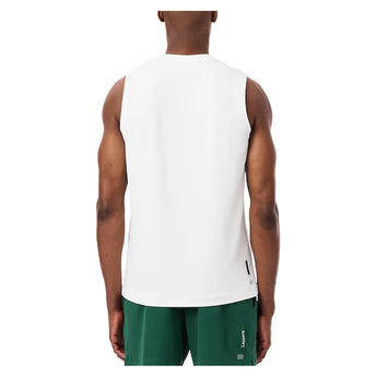 Men's Essentials Sleeveless Tennis Top-Apparel-Lacoste-TH0180-001-1-Tennis Express