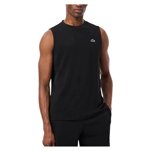 Men's Essentials Sleeveless Tennis Top-Apparel-Lacoste-TH0180-031-Tennis Express
