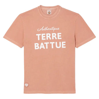 Men's Roland Garros Terre Battue Tennis T-Shirt,Apparel,Lacoste,G8I Terre Roland Garros,S,Tennis Express,TH0356-G8I-1