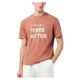 Men's Roland Garros Terre Battue Tennis T-Shirt,Apparel,Lacoste,,,Tennis Express,TH0356-G8I-3.1