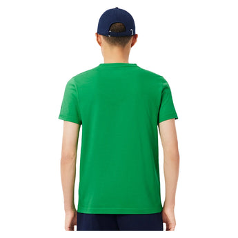 Men's Novak Djokovic Fan Tennis Capsule Calathea and Navy Blue-Apparel-Lacoste-TH1044-LI1H25-3-Tennis Express