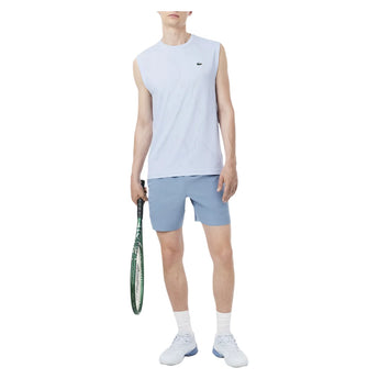 Men's Players Sleeveless Tennis Tee Rill, Lacoste, Tennis Express, TH1124-T01F26-4
