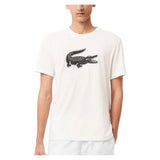 Men's Poly/Cotton Big Croc Tennis Tee-Apparel-Lacoste-TH2042-B-AU8-1-Tennis Express