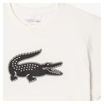 Men's Poly/Cotton Big Croc Tennis Tee-Apparel-Lacoste-TH2042-B-AU8-3-Tennis Express