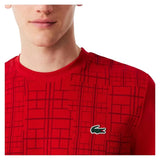 Men's Novak Djokovic Fan Tennis Top-Apparel-Lacoste-TH4782-FF25-240-6-Tennis Express
