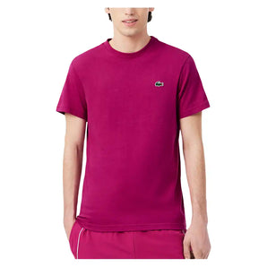 Men's Core Performance Tennis Training Graphic Tee,Apparel,Lacoste,,,Tennis Express,TH6655-F26-LRR-3