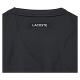 Men's Players Tennis Tee Black, Lacoste, Black, Tennis Express, TH6720-031F26-BLACK-2