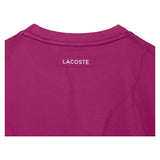 Men's Players Tennis Tee, Lacoste, JBD Rubine Red, Tennis Express, TH6720-F26-JBD-RUBINE-RED-4