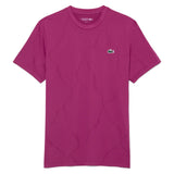Men's Players Tennis Tee, Lacoste, JBD Rubine Red, Tennis Express, TH6720-F26-JBD-RUBINE-RED-6