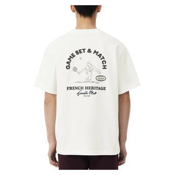 Men's Heritage Graphic Tennis Tee, Lacoste, Tennis Express, TH6729-F26-4
