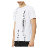 Men's Daniil Medvedev Tennis Tee White, Lacoste, Tennis Express, TH6753-001F26-1