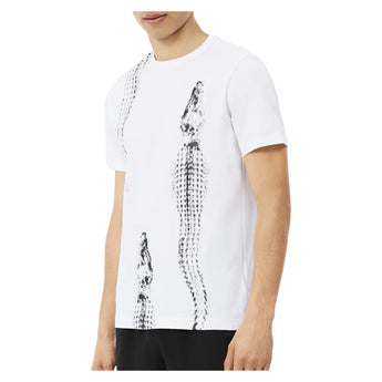 Men's Daniil Medvedev Tennis Tee White, Lacoste, Tennis Express, TH6753-001F26-1
