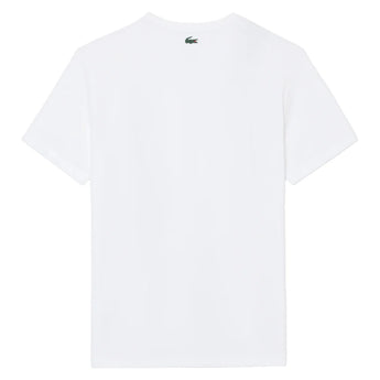 Men's Daniil Medvedev Tennis Tee White, Lacoste, Tennis Express, TH6753-001F26-3