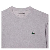Men's Core Poly/Cotton Classic Tennis Top Silver Grey Chine-Apparel-Lacoste-TH7618-CCAB-6-Tennis Express