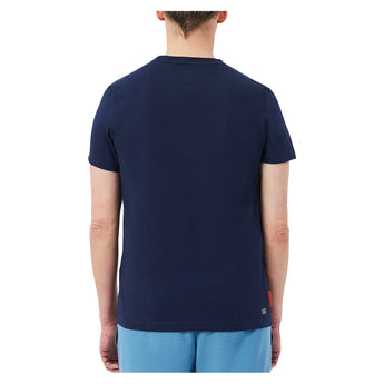 Men's Roland Garros Classic Tennis T-Shirt,Apparel,Lacoste,,,Tennis Express,TH8309-166-1