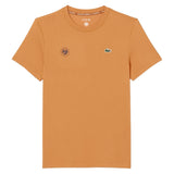 Men's Roland Garros Classic Tennis T-Shirt,Apparel,Lacoste,IY0 Blossom,S,Tennis Express,TH8309-YI0-x