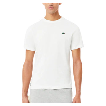 Men's Daniil Medvedev Tennis T-Shirt White,Apparel,Lacoste,,,Tennis Express,TH9954-001-3