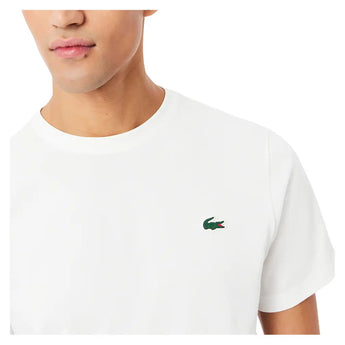 Men's Daniil Medvedev Tennis T-Shirt White,Apparel,Lacoste,,,Tennis Express,TH9954-001-6