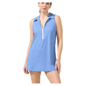 Women's The Hampton Tennis Dress-Apparel-Bobbe-THD-U25-Blue-Tennis Express
