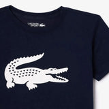 Boys' Oversized Croc Tennis Tee-Apparel-Lacoste-TJ2910-F24-1-Tennis Express