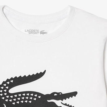 Boys' Oversized Croc Tennis Tee-Apparel-Lacoste-TJ2910-F24-w1-Tennis Express