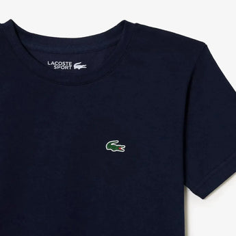 Boys' Breathable Cotton Blend Tennis Jersey-Apparel-Lacoste-TJ8811-F24-166-1-Tennis Express