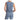 Women's Bubble Hem Muscle Tennis Tank Indigo-Apparel-Thrive Societe-TK4081048-INDS25-4-Tennis Express