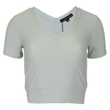 Women's Double-V Crop Tennis Top-Apparel-Thrive Societe-TK4094120-525-Tennis Express