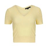 Women's Double-V Crop Tennis Top-Apparel-Thrive Societe-TK4094120-U25-Tennis Express