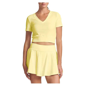 Women's Double-V Crop Tennis Top-Apparel-Thrive Societe-TK4094120_M-Tennis Express