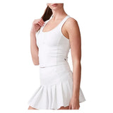 Women's Ottoman Knit Tennis Tank White-Apparel-Thrive Societe-TK4166345-WHTF25-1-Tennis Express