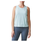 Women's UPF Performance Racer Tennis Tank Blue Frost-Apparel-Thrive Societe-TK4170543-BFF25-Tennis Express