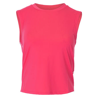 Women's Performance Muscle Tank Solar Pink,Apparel,Thrive Societe,,,Tennis Express,TK4230714-2