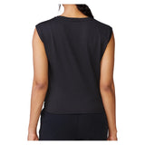 Women's Knot Front Tennis Tank Black,Apparel,Thrive Societe,,,Tennis Express,TK4243203_BLACK-2