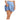 Women's Piped Pleated Tennis Skort Bay Blue and White-Apparel-Thrive Societe-TM7011024-BLUS25-5-Tennis Express