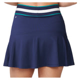 Women's Flat Front Skort Mood Indigo,Apparel,Thrive Societe,,,Tennis Express,TM7255416_MOODINDIGO1
