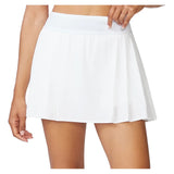 Women's Flat Front Pleated Tennis Skort White,Apparel,Thrive Societe,White,XS,Tennis Express,TM7256063-W-1