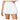 Women's Flat Front Pleated Tennis Skort White