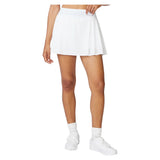 Women's Flat Front Pleated Tennis Skort White,Apparel,Thrive Societe,,,Tennis Express,TM7256063-W