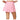 Women's Tape Trim Wrap Front Tennis Skort Pure Pink and Solar Pink