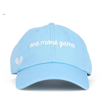 Triple Play Hat Pickleball One More Game-Apparel-Ame and Lulu-TPHPB-LB-Tennis Express
