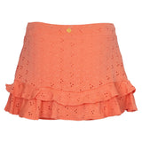 Women's Deuce Tennis Skort Peachberry-Apparel-Bobbe-TRC-DS-2101-1-Tennis Express