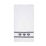 Swift Terry Towel w/ Scalloped Racquets-Accessories-Ame and Lulu-TTWL-1-Tennis Express
