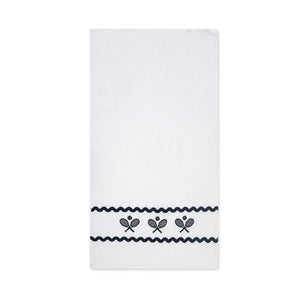 Swift Terry Towel w/ Scalloped Racquets-Accessories-Ame and Lulu-TTWL-1-Tennis Express