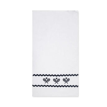 Swift Terry Towel w/ Scalloped Racquets-Accessories-Ame and Lulu-TTWL-1-Tennis Express